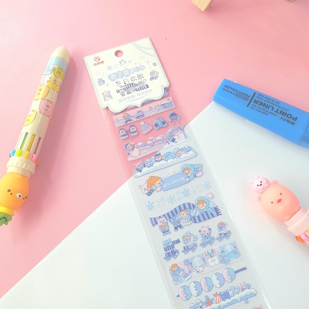 Stickers dài đủ các loại Gam màu theo chủ đề của riêng bạn