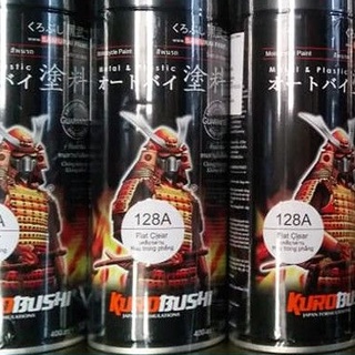 Chai sơn phủ bóng 128 và 128A - Sơn xịt Samurai