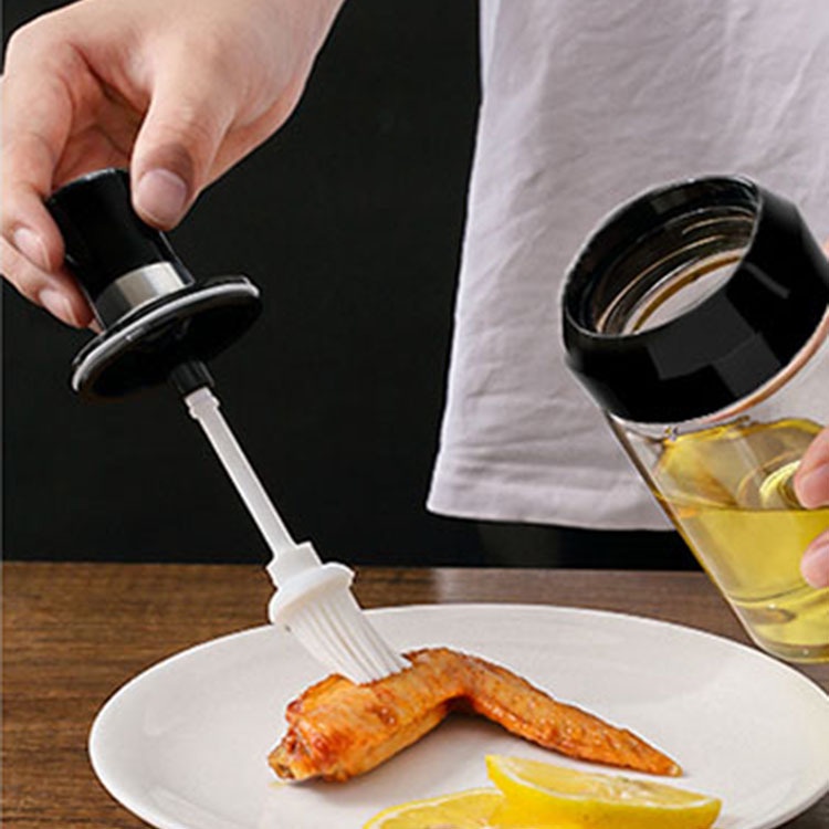 Lọ gia vị thủy tinh kèm muỗng