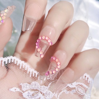 Hạt Pha Lê Thủy Tinh Trang Trí Móng Tay 3D Lấp Lánh