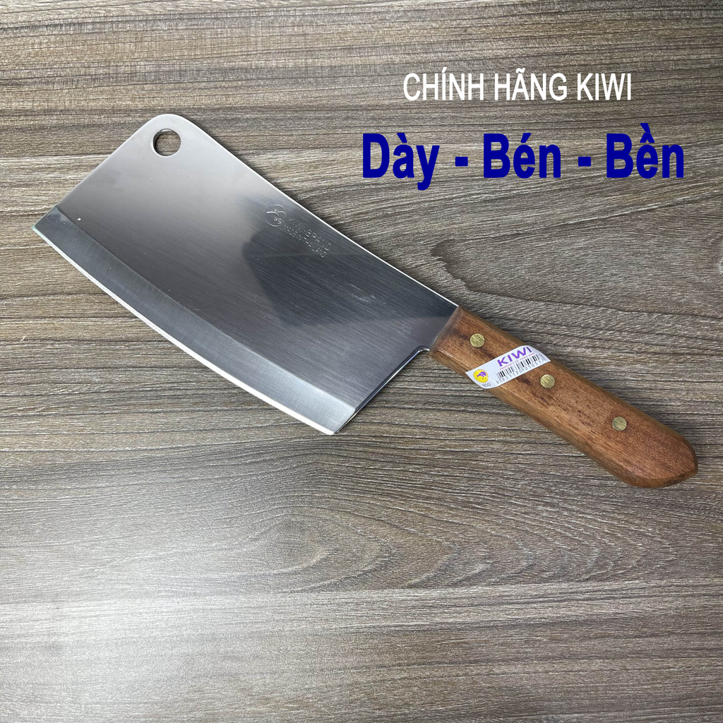 Dao chặt xương loại tốt hàng Thái Lan chính hãng Kiwi siêu bén, siêu bền chắc