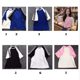 Áo thun raglan tay sọc cực COOL - RL002