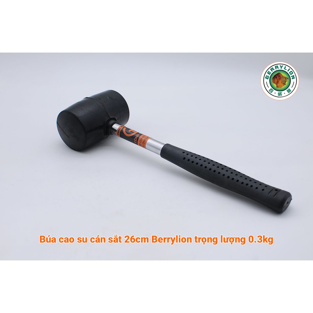 BÚA CAO SU CÁN SẮT 0.3KG 26CM BERRYLION