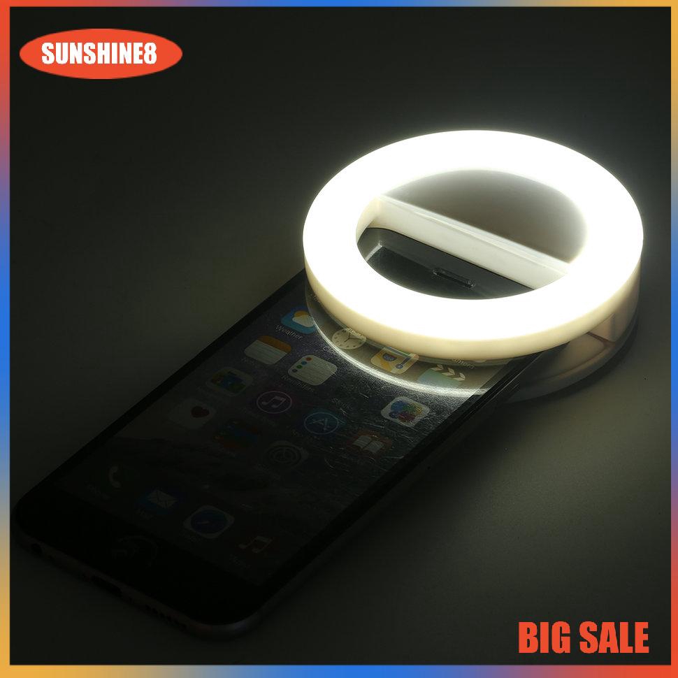 Vòng Đèn Led Hỗ Trợ Chụp Ảnh Selfie Cho Điện Thoại