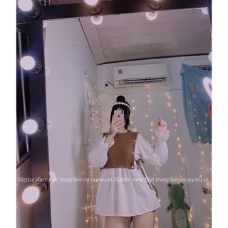 ÁO PEPLUM PHỐI NÚT [ BIGSIZE 60-90KG ]