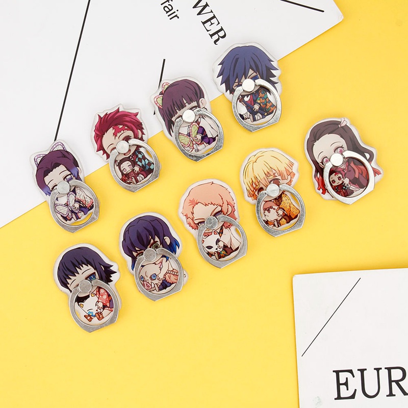 Vòng nhẫn đỡ điện thoại bằng acrylic hình anime Demon Slayer | BigBuy360 - bigbuy360.vn