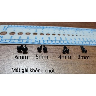 Mắt thú gài không chốt (10 cái)