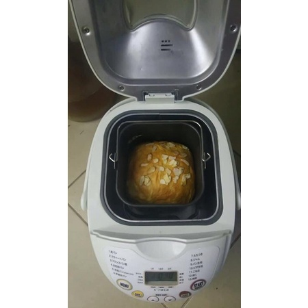 Máy làm bánh mỳ tự động siroca212 hàng nhật nội địa với 13 chức năng, đã dán menu tieng vie