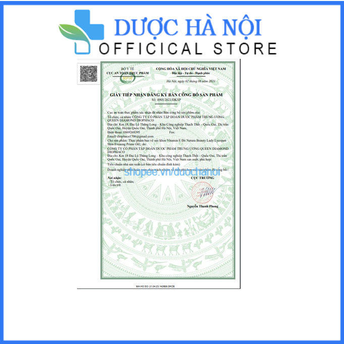 Viên uống vitamin E đỏ giúp bổ sung vitamin E, chống oxy hóa, hạn chế lão hóa da, làm đẹp da – Hộp 30 viên + 1 lọ serum