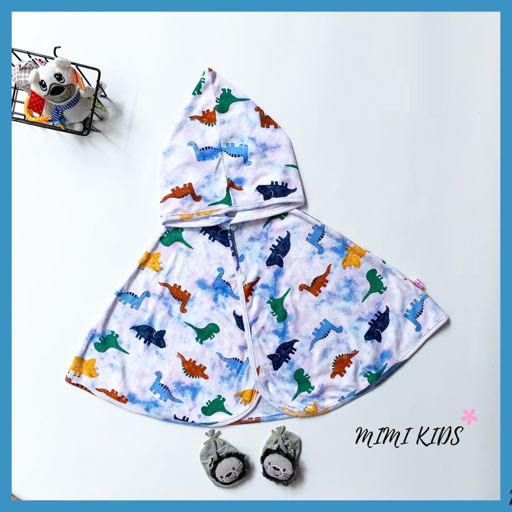 Áo choàng chống nắng kiểu cánh dơi Cotton đáng yêu Mimi Kids cho bé