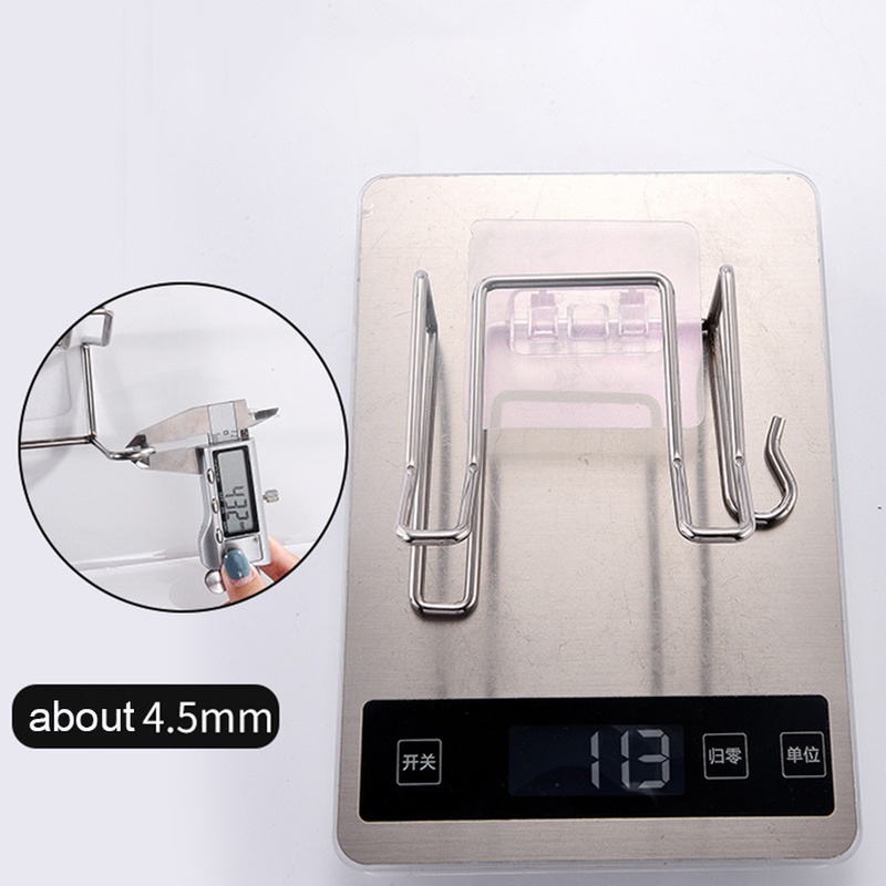 Giá Đỡ Máy Sấy Tóc 2 Trong 1 Bằng Thép Không Gỉ Tiện Dụng Cho Nhà Tắm