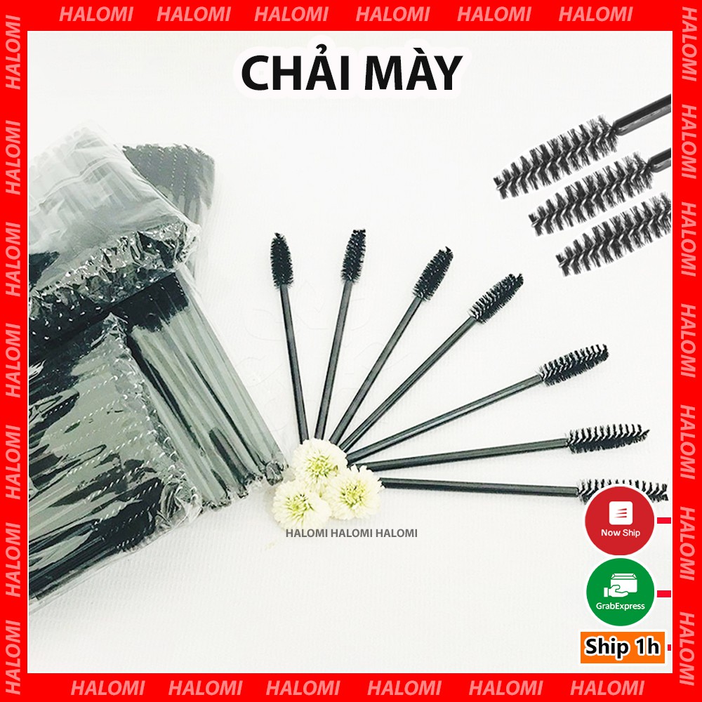 Dụng cụ chải mày chải mi chuyên dùng cho makeup chải sáp đánh mày