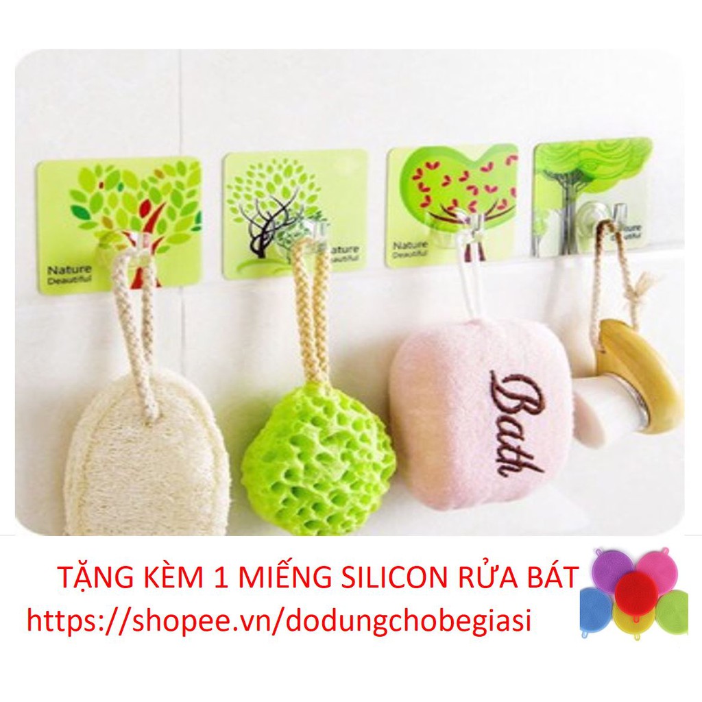 Sỉ 200 Móc dính tường họa tiết 3D