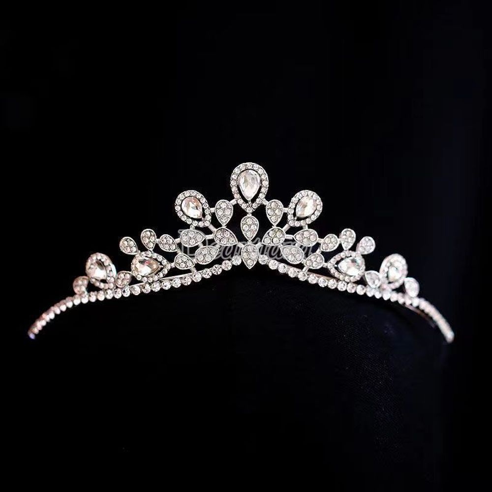 Vương Miện Thiết Kế Đơn Giản Thời Trang Cho Cô Dâu