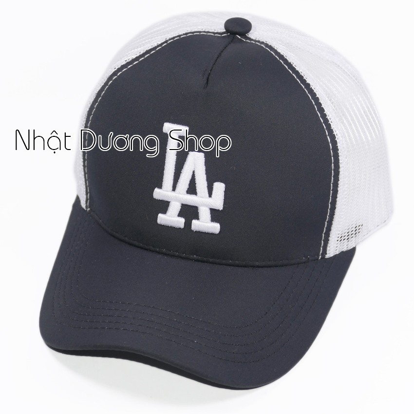 Nón kết lưới LA - Chất liệu Kaki kết hợp với lưới tạo nên sự độc đáo và thoáng mát cho người đội