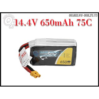 Tattu 650mAh 4S 75C 14.8V XT30 Plug
