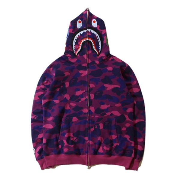 Áo khoác Bape camo, jacket bape camo,Bape shark | BigBuy360 - bigbuy360.vn