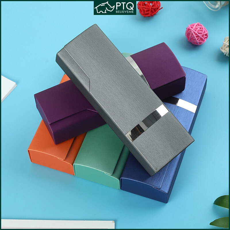 Mắt Kính Đọc Sách Bằng Da Phong Cách Retro Chất Lượng Cao