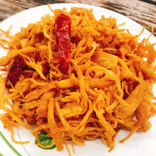 Khô gà bơ tỏi Hà Thư