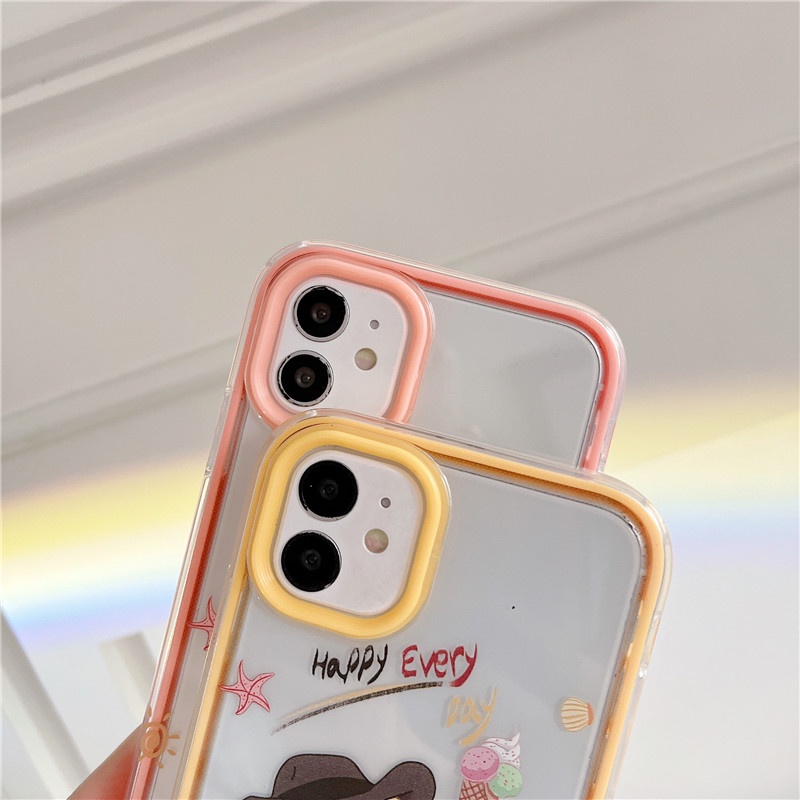 Ốp Điện Thoại 3 Trong 1 Cho iphone 13 12 Pro 11 Max 6 6s 7 8 Plus X XR XS Max