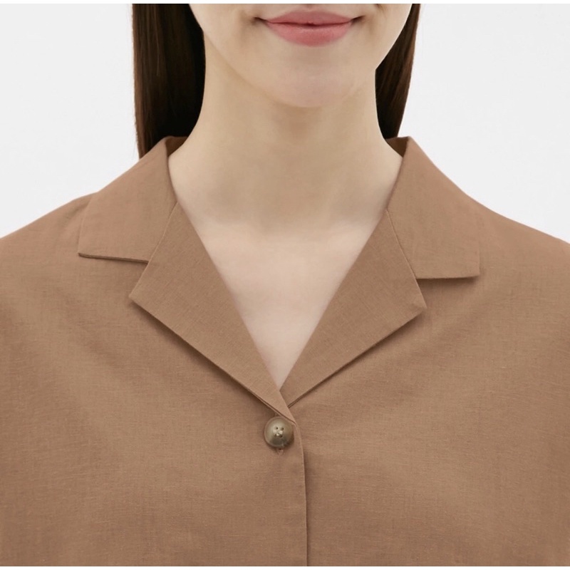 Áo linen Gu Uniqlo - dư xịn