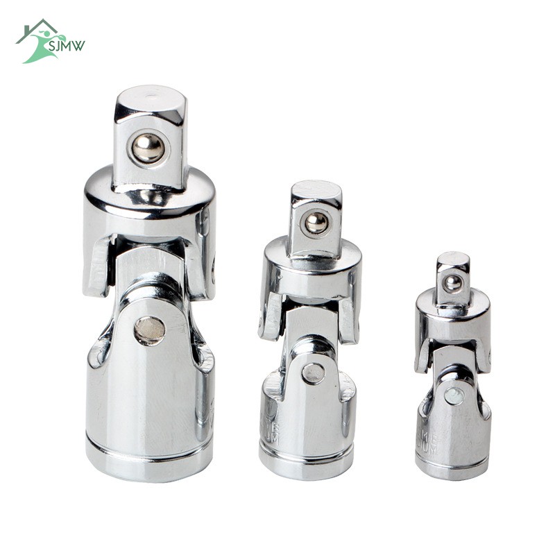 SJMW Universal Joint Socket Ratchet Wrench Adapter 1/4 3/8 1/2 Inch Extension Bar Steel Adapter | BigBuy360 - bigbuy360.vn
