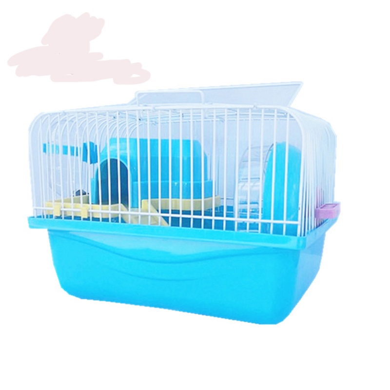 Lồng nuôi chuột hamster mini đầy đủ phụ kiện như hình ảnh [ GIÁ SỐC BẢO HÀNH ĐỔI TRẢ]