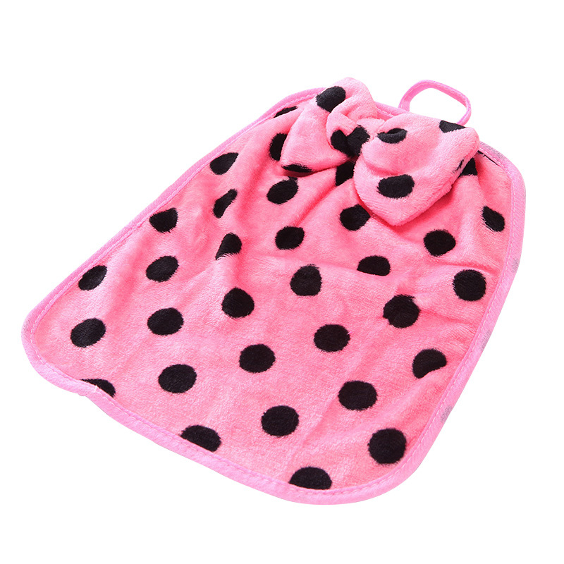 Khăn Lau Tay Treo Tường Hình Nơ Xinh Xắn