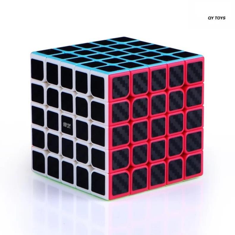 Rubik Carbon Qiyi Mofang 2x2 3x3 4x4 5x5 Tam Giác 12 Mặt, Skewb, Ivy lá phong cao cấp