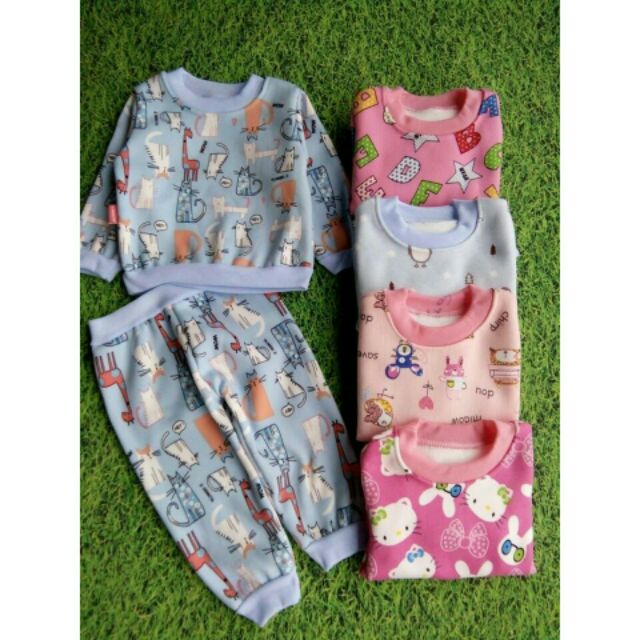 Bộ nỉ bông cho bé