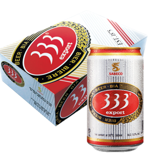 Thùng 24 lon Bia 333 lon 330ml