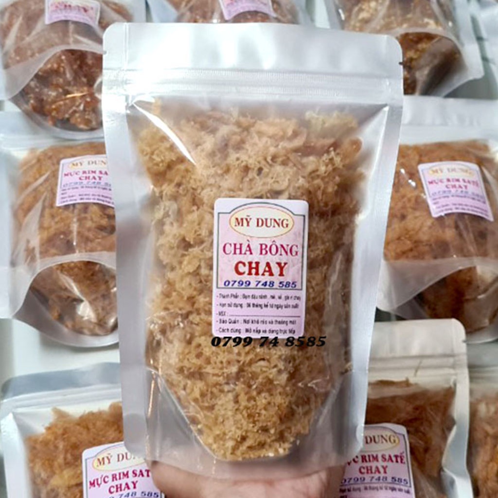 CHÀ BÔNG CHAY 200GR NHÀ LÀM Date 6 Tháng