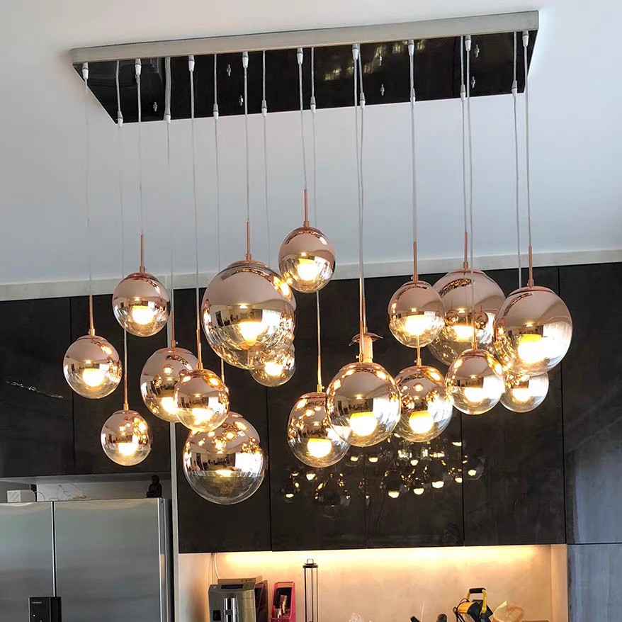 Đèn thả trang trí bàn ăn, thả thông tầng, quán cafe, shop quần áo TH701