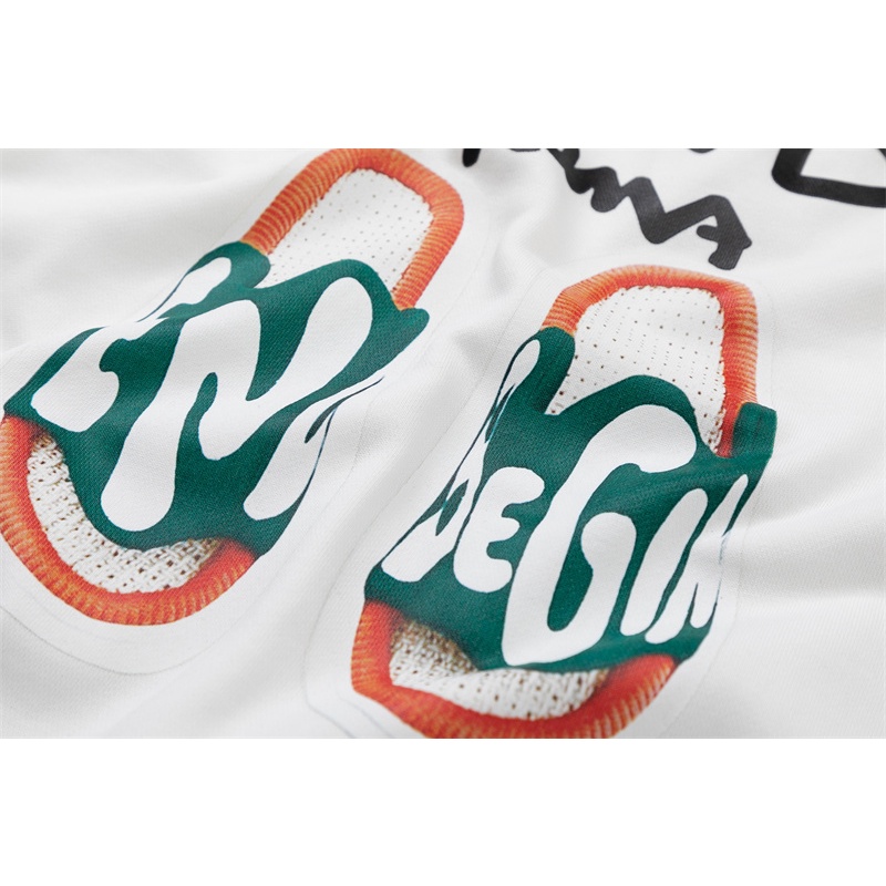 Fendi * Áo Sweater Cổ Tròn In Logo Kỹ Thuật Số Thời Trang Mùa Thu Sáng Tạo