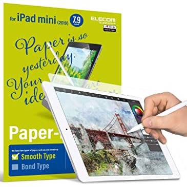 Miếng Dán Màn Hình Ipad TRƠN Elecom Paper- Feel 7.9- 9.7- 10.5- 11- 12.9 inch