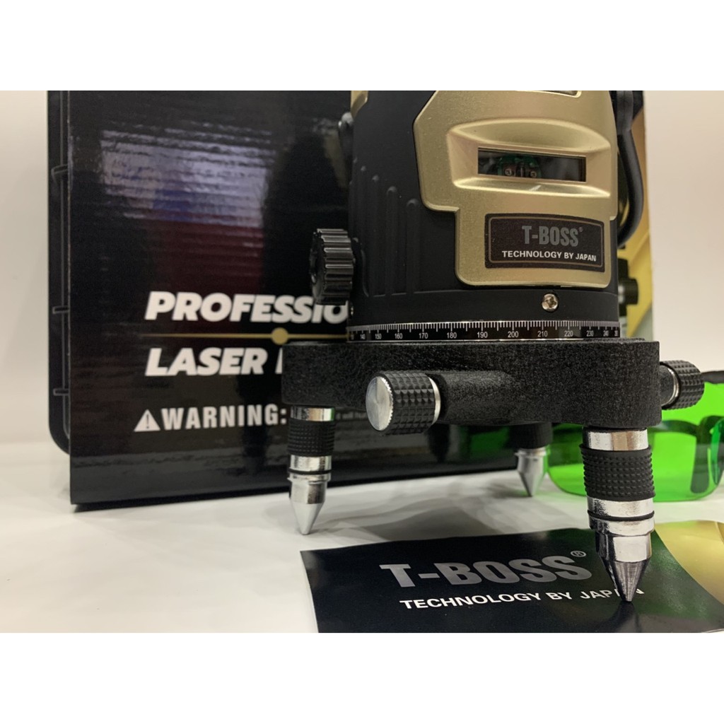 Máy Cân Bằng Laser 5 Tia Xanh T-BOSS JD20