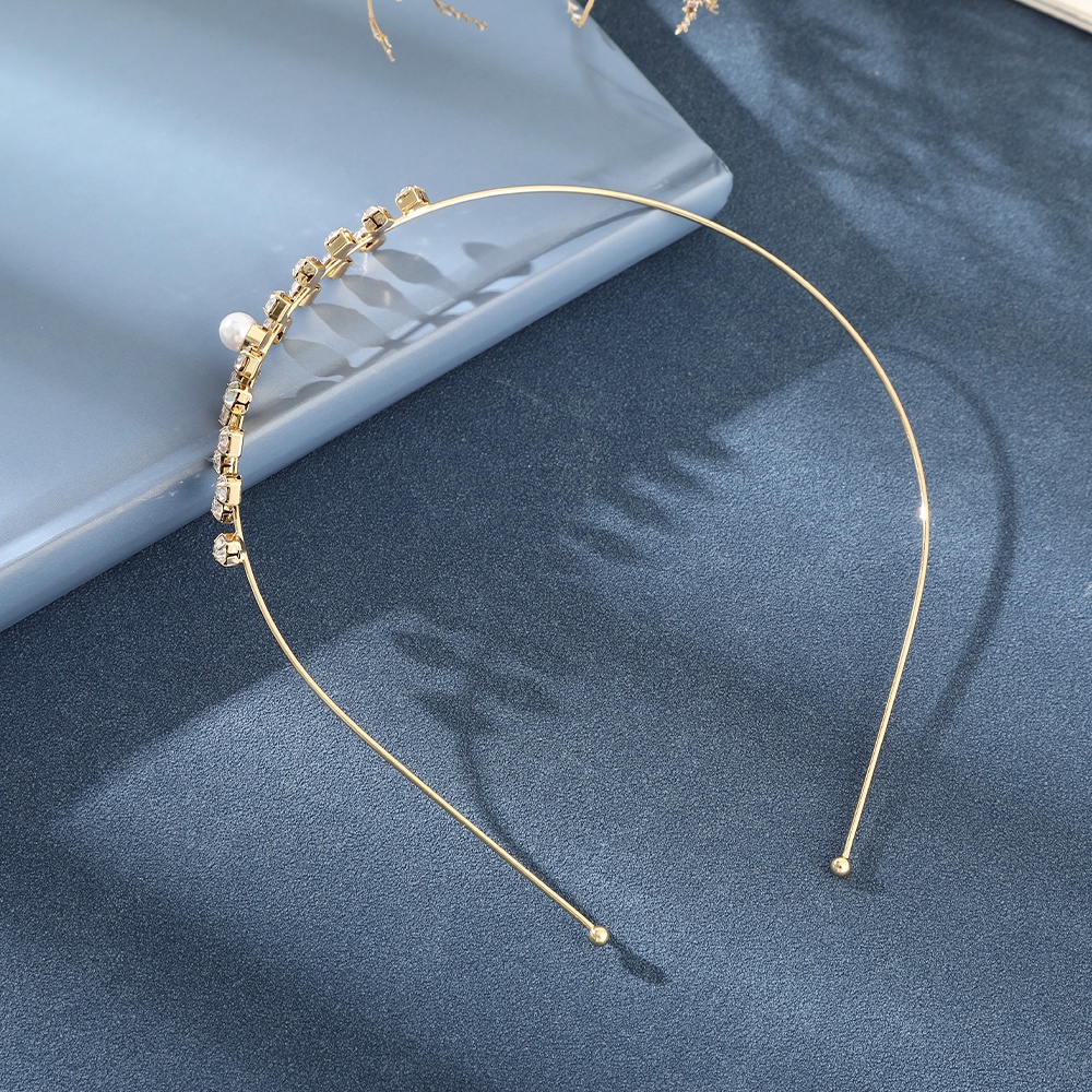 Cài tóc Haimeikang đính đá và ngọc trai thời trang cho cô dâu