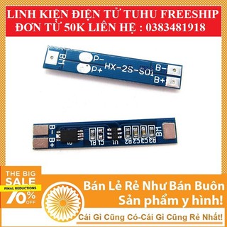 Mạch sạc và bảo vệ pin 2s lithium 18650