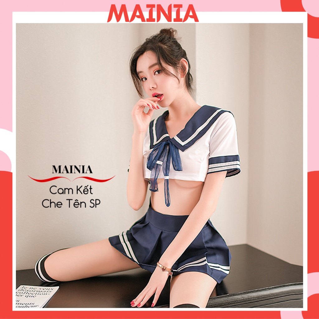 Bộ Đồ Ngủ Cosplay Cô Học Sinh Nhật Bản Sexy Gợi Cảm Mainia Shop | WebRaoVat - webraovat.net.vn