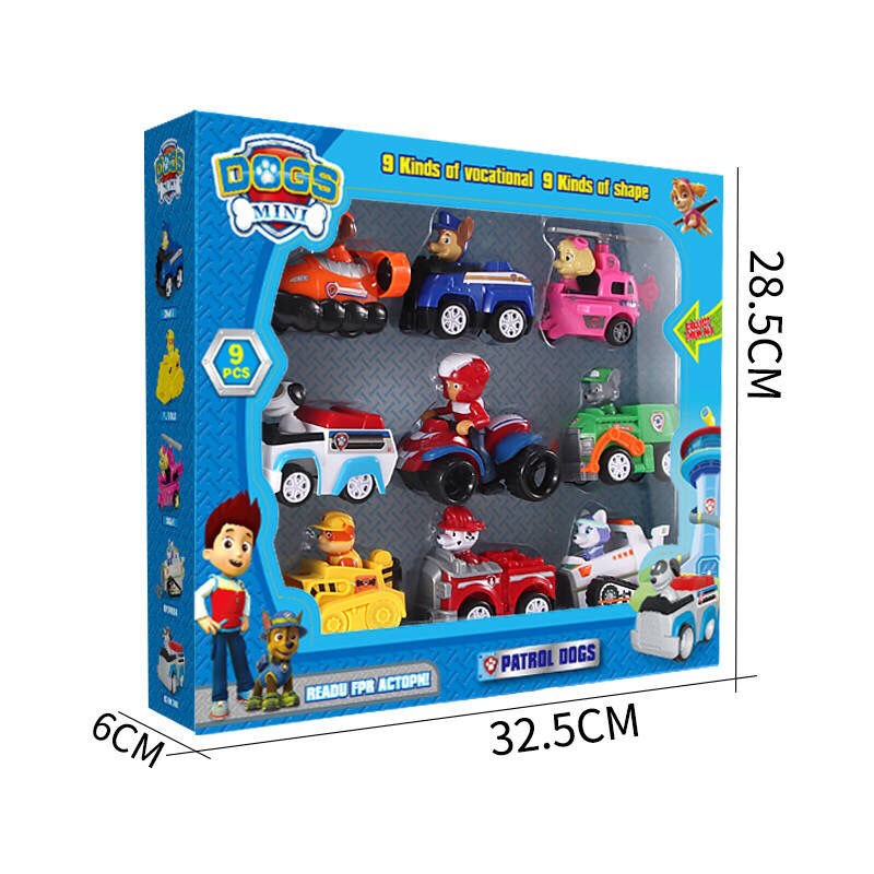 Paw Patrol Bộ Đồ Chơi Chú Chó Cứu Hộ Xinh Xắn Cho Bé