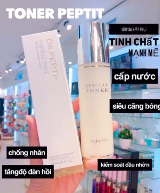 (Hidden tag Check) Toner Căng Bóng Dr. Pepti Centella Toner ,Nước hoa hồng | WebRaoVat - webraovat.net.vn