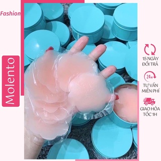 Miếng Dán Ti Molento Miếng Dán Ngực Tàng Hình Siêu Dính Hộp 5 Cặp 10 Chiếc Sử Dụng Nhiều Lần - M38