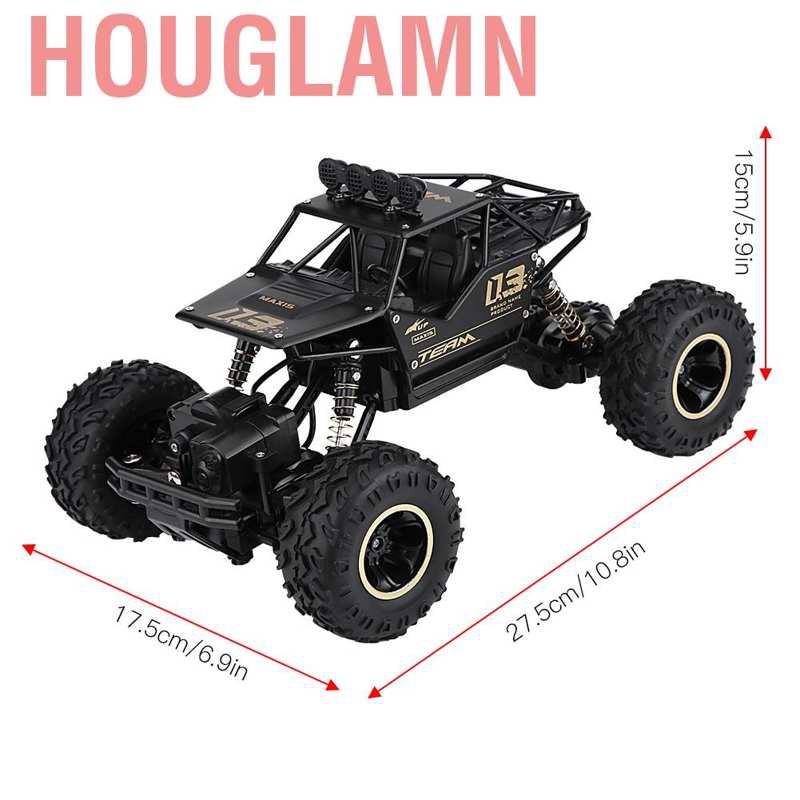 ROCK CRAWLER RC Xe Địa Hình Điều Khiển Từ Xa Houglamor 1: 16 2.4g 4wd