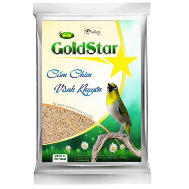Thức ăn chim cảnh GoldStar (Cám Dưỡng)/200gram