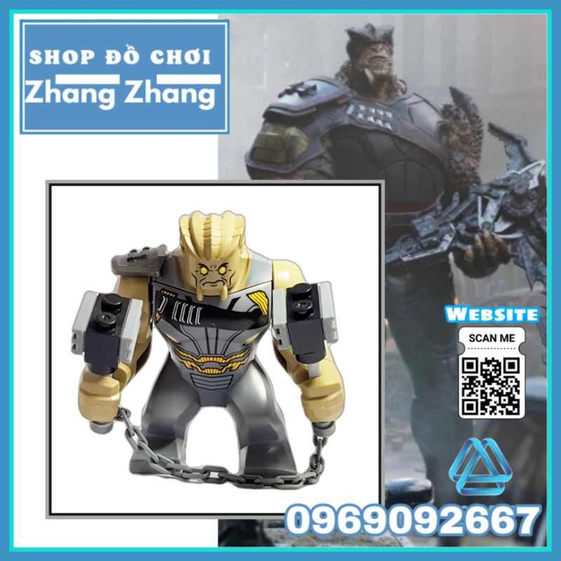 Đồ chơi Xếp hình Cull Obsidian - Black Dwarf - The Avengers EndGame Bigfigures Minifigures Xinh XH890