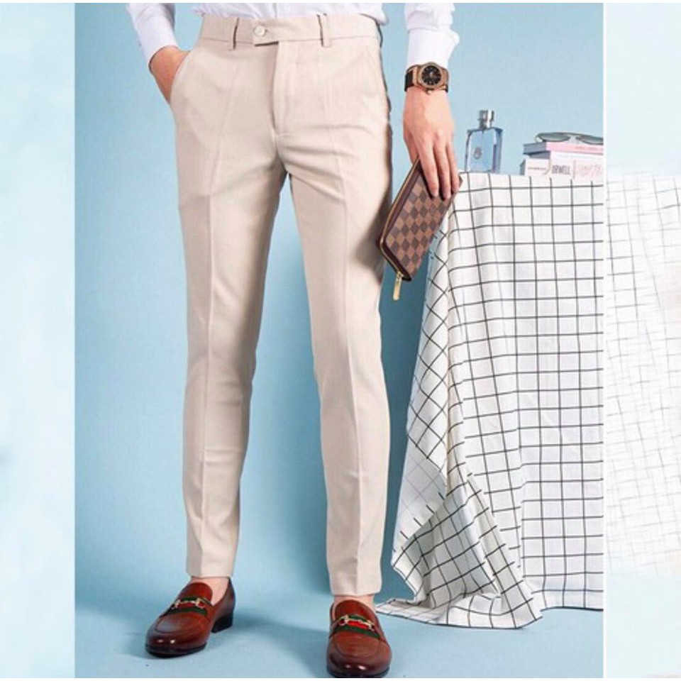 (XẢ HÀNG) QUẦN ÂU  NAM VẢI TUYẾT MƯA CO GIÃN KHÔNG NHĂN KHÔNG XÙ KHÔNG BAI MÀU. | BigBuy360 - bigbuy360.vn