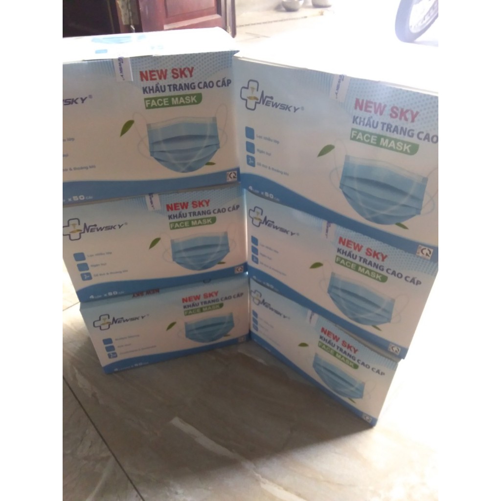 KHẨU TRANG Y TẾ 4 LỚP KHÁNG KHUẨN NEWSKY (Hàng chuẩn đẹp, cam kết hàng chính hãng công ty) | BigBuy360 - bigbuy360.vn