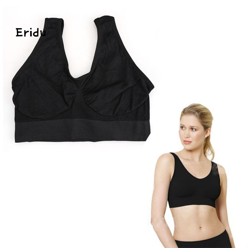 Eri_wxtz. Áo Lót Định Hình Yoga Không Dây Một Lớp Gợi Cảm Thời Trang Cho Nữ
