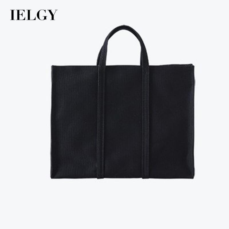Túi xách IELGY bằng vải canvas phong cách đơn giản thời trang cho nữ