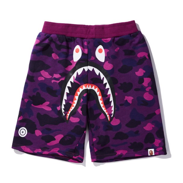 2022 BAPE A Bathing Ape Mới Quần Short Nam Họa Tiết Rằn Ri Thời Trang
